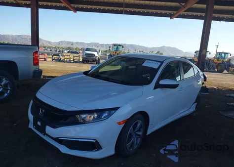 2019 Honda Civic Lx из США, поврежденный, VIN 2HGFC2F65KH566387